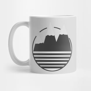 Mountain minimalistic design Mug